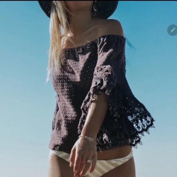 Jen’s Pirate Booty for Free People lace top s - Picture 2 of 8